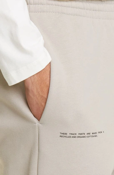 Pangaia 365 Signature Unisex Recycled & Organic Cotton Track Pants In Stone