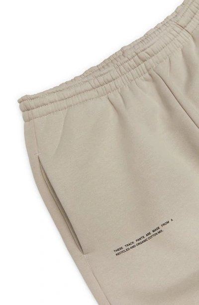 Pangaia 365 Signature Unisex Recycled & Organic Cotton Track Pants In Stone
