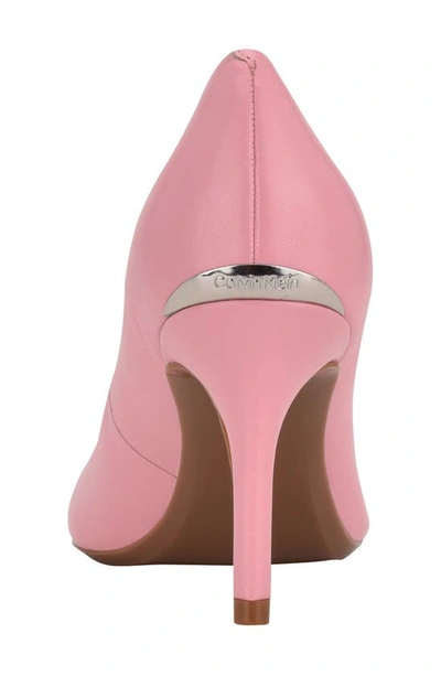 Shop Calvin Klein Gayle Pump In Light Pink