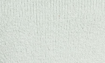 Shop Vince Pebbled Organic Cotton Blend Crewneck Sweater In Mint