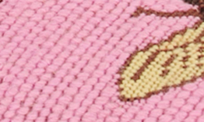 Shop Bypaige Needlepoint Bee Flat In Bee On Shrimp Pink