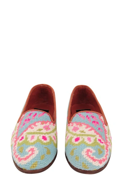 Shop Bypaige By Paige Needlepoint Paisley Flat In Preppy Paisley