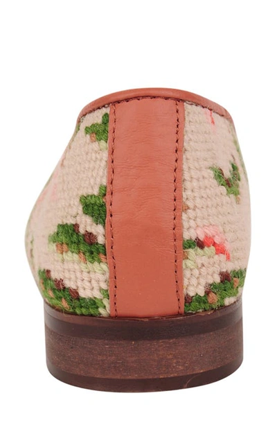 Shop Bypaige Floral Needlepoint Loafer In Hummingbird And Flower
