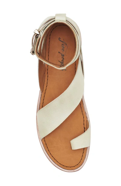 Shop Free People Vale Sandal In Mint Leather
