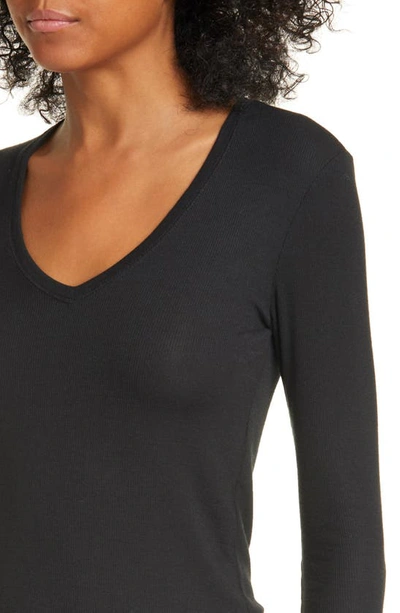 Shop Atm Anthony Thomas Melillo Atm Anthony Thomas Melillo Ribbed Tee In Black