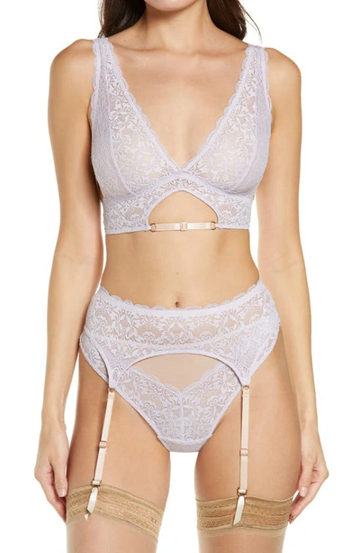 Shop Honeydew Intimates Nicollette Lace Thong In Illusion