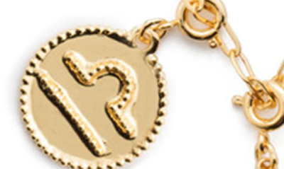 Shop Sorrelli Zodiac Pendant Necklace In Crystal-libra