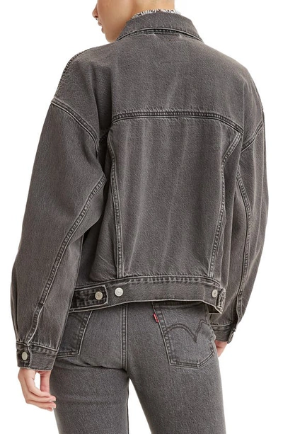 Levi's Women's Original Corduroy Trucker With Sherpa Lining In Be Kind Rewind