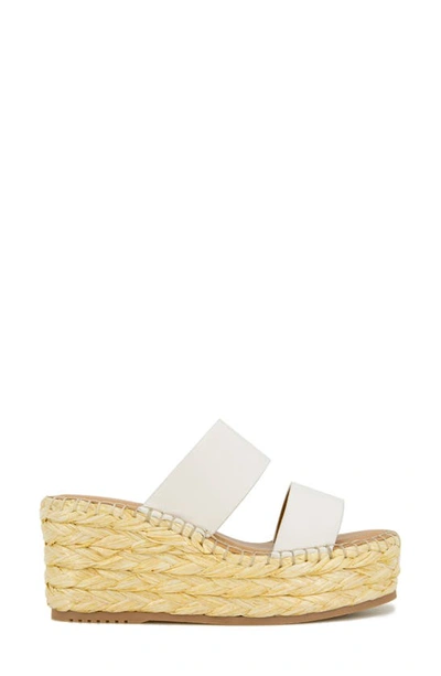 Shop Splendid Linda Espadrille Platform Wedge Sandal In Ivory