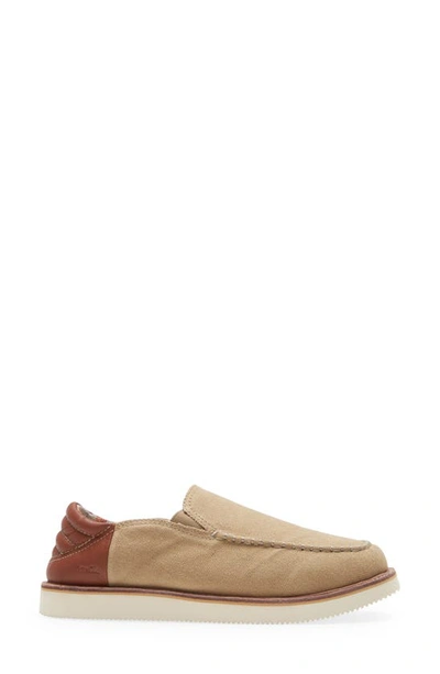 Shop Sanuk Sugar Mat Slipper In Khaki