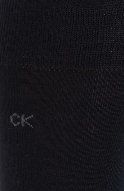 Shop Calvin Klein Assorted 3-pack Socks In Assorted Blue