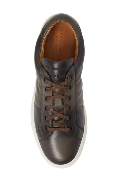 Shop To Boot New York Colton Sneaker In Taupe Grey Leather