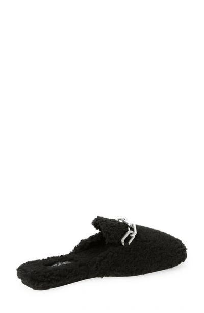 Shop Rag & Bone Essex Faux Shearling Slide In Black