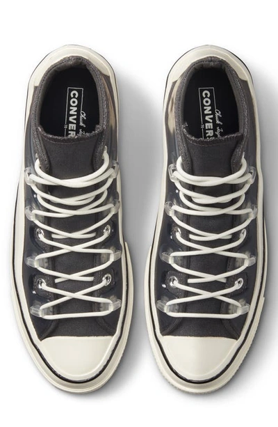 Converse Chuck 70 Utility Translucent Overlay In Storm Wind/ Egret/ Black