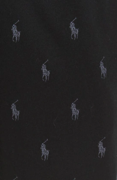 Shop Polo Ralph Lauren Pony Print Pajama Pants In Polo Black