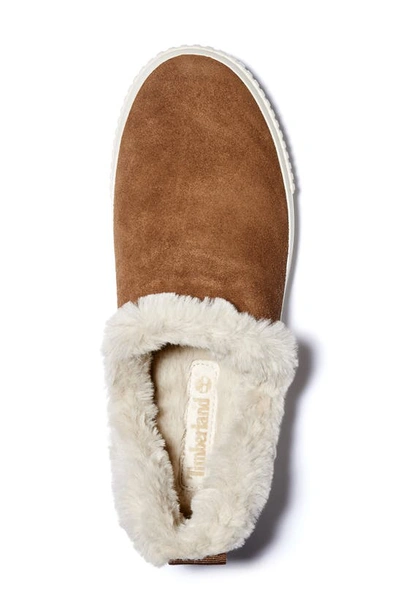 Timberland Skyla Bay Womens Suede Slip On Sneaker Boots In Rust Suede