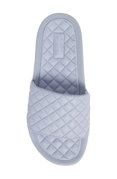 Shop Apl Athletic Propulsion Labs Lusso Quilted Slide Sandal In Fresh Air
