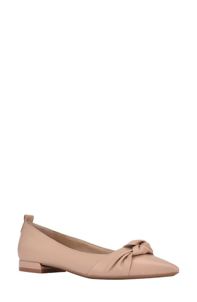 Calvin Klein Women's Kendy Ballet Flats Women's Shoes In Nude | ModeSens