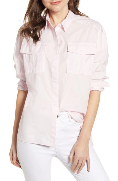 Shop Alex Mill Oversize Shirt In Light Pink