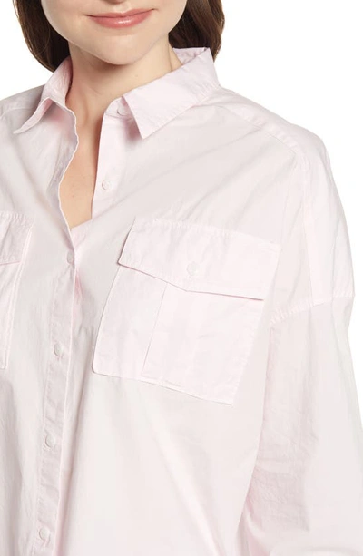 Shop Alex Mill Oversize Shirt In Light Pink