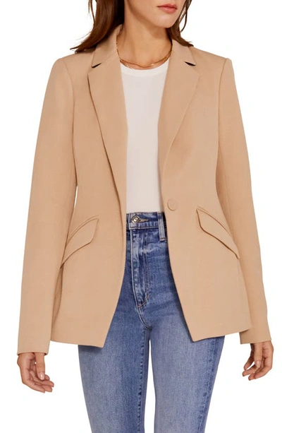 Shop Favorite Daughter Slim Fit Blazer In Beige