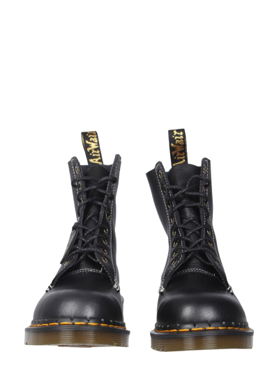 Shop Dr. Martens' 1460 Pascal Boots In Nero