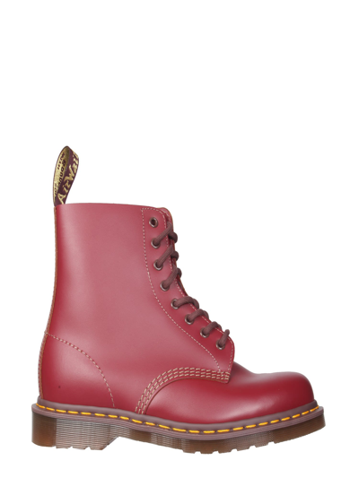 Shop Dr. Martens' Vintage 1460 Boots In Bordeaux