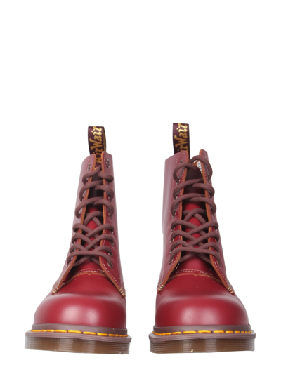 Shop Dr. Martens' Vintage 1460 Boots In Bordeaux