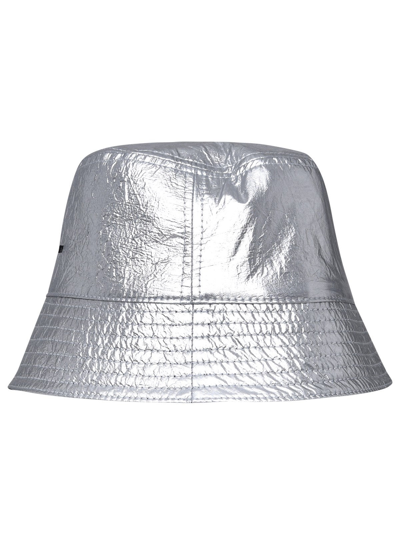 Shop Stella Mccartney Silver Vynil Hat