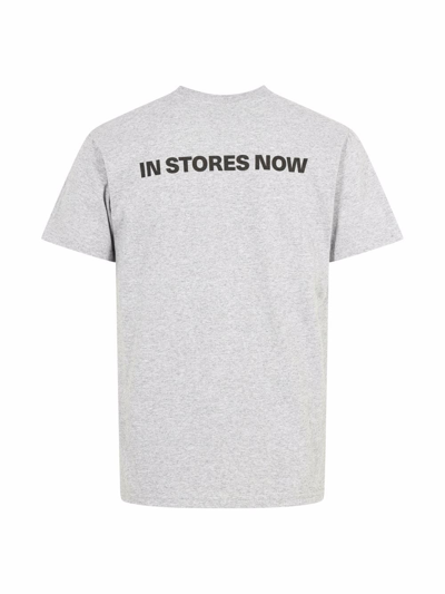 Supreme Diamond Logo-print T-shirt In Grey