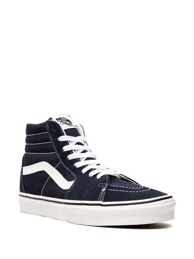 Shop Vans Sk8-hi Top Sneakers In Blau