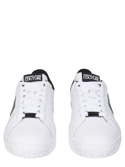 Shop Versace Jeans Couture Court 88 Sneakers In White