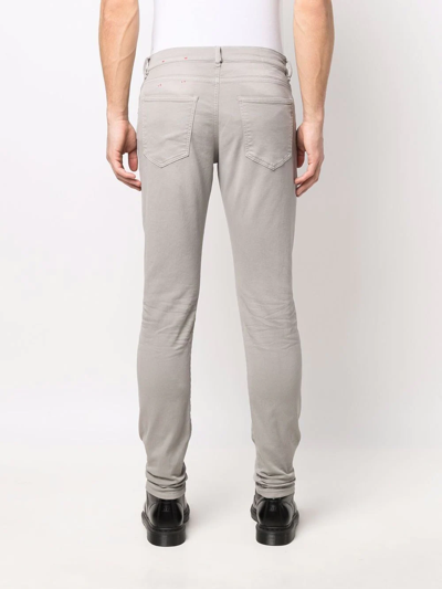 Diesel D-strunkt Slim-cut Jeans In Grey