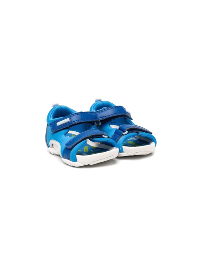 Shop Camper Ous Double-strap Sandals In Blue