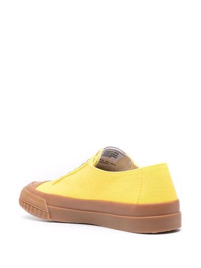 Camper Camaleon 1975 Flatform Sneakers In Yellow