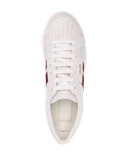Shop Bally Melys Low-top Sneakers In White