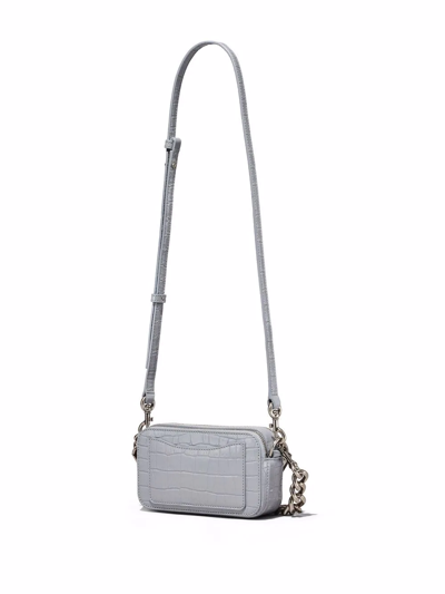 Shop Marc Jacobs The Snapshot Camera Bag In Grey