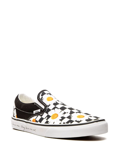 Vans Classic Slip-on Sneakers In White