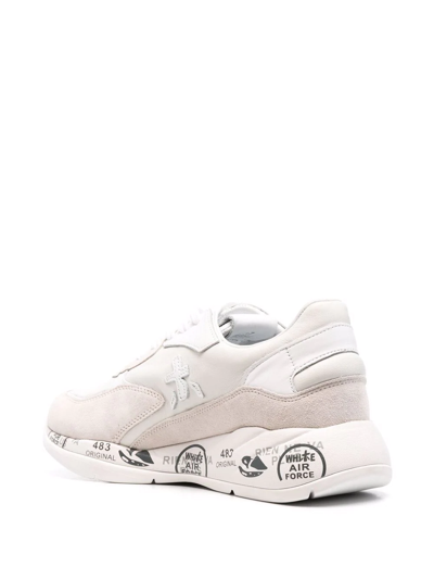 Shop Premiata Scarlett Low-top Sneakers In White