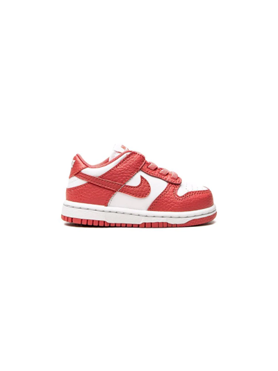 Shop Nike Dunk Low "archaeo Pink" Sneakers In Red