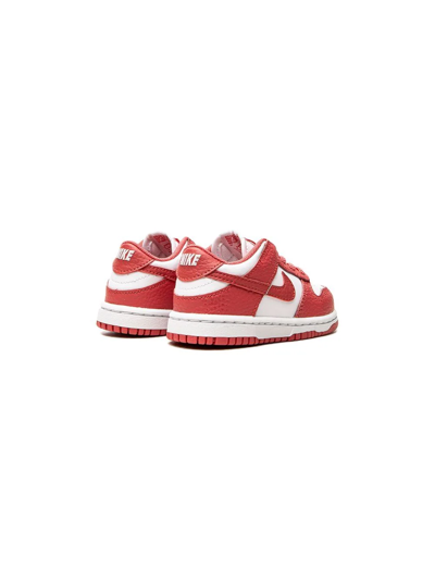 Shop Nike Dunk Low "archaeo Pink" Sneakers In Red