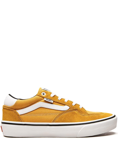 Shop Vans Rowan Low-top Sneakers In Yellow