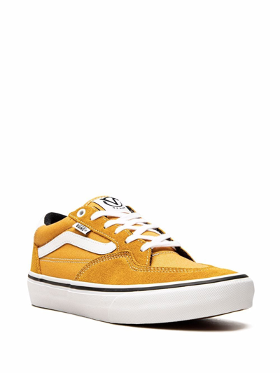 Shop Vans Rowan Low-top Sneakers In Yellow