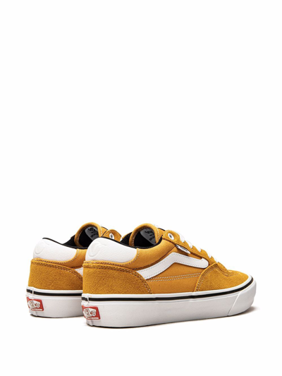 Shop Vans Rowan Low-top Sneakers In Yellow