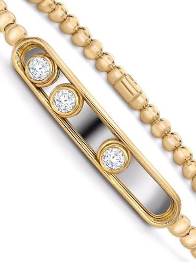 Pragnell 18kt Yellow Gold Bohemia Diamond Bracelet In Gold