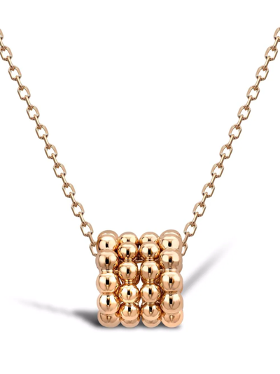 Shop Pragnell 18kt Rose Gold Bohemia Pendant Necklace In Pink