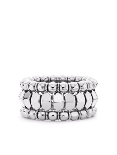 Shop Pragnell 18kt White Gold Bohemia Ring In Silver