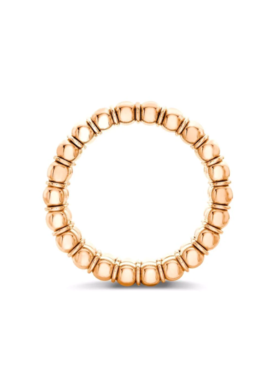 Shop Pragnell 18kt Rose Gold Bohemia Three-row Ring In Pink
