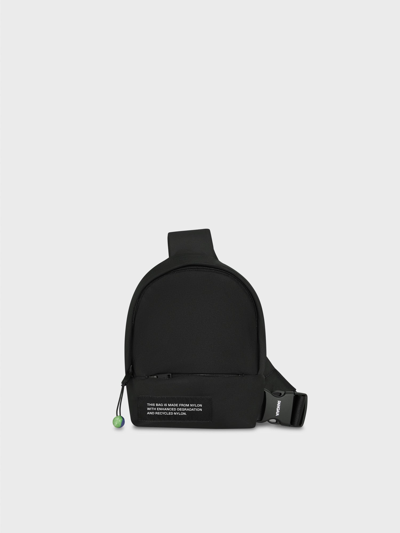 Shop Pangaia Nylon Cross-body Bag — Black One Size
