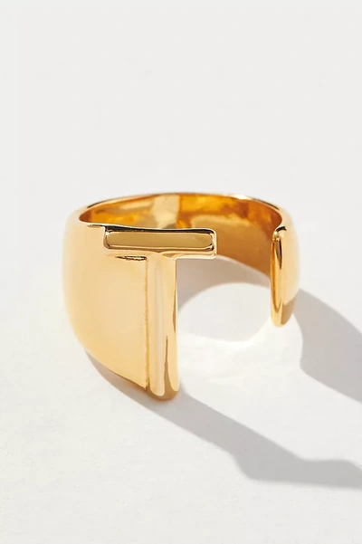 Anthropologie Initial Monogram Ring ModeSens